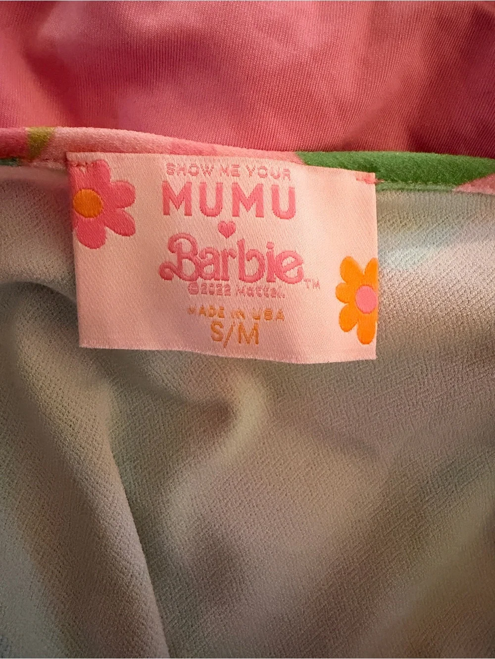 Show Me Your MuMu Disco Barbie Tie-Front Swim Sarong